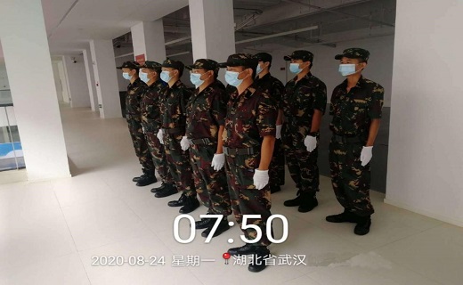 航铁集团护卫保安服务有限公司全力以赴，平安守护项目点
